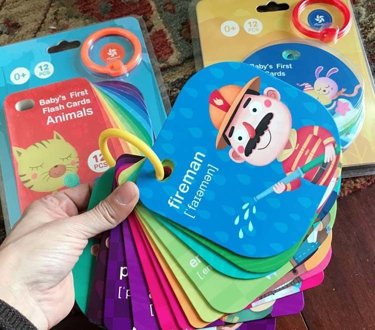 Glossy Children'S Learning Flash Cards / Children Educational Paper Flash Cards